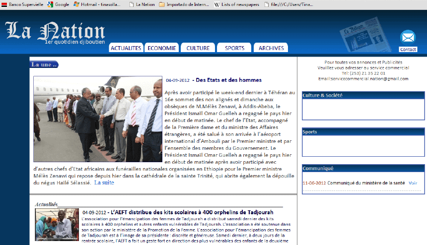 Djibouti News Today