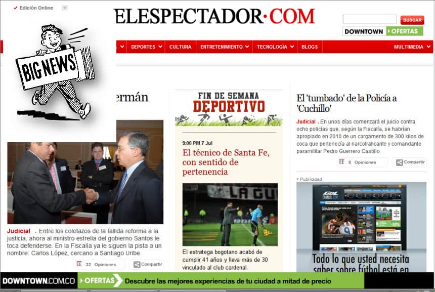 The Latest World and Regional News in Colombia - El Espectador