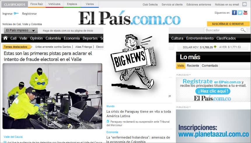 The Latest World and Regional News in Colombia - El País