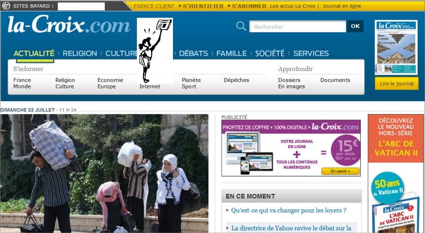 Latest World and Local News in France - Newspaper La Croix 