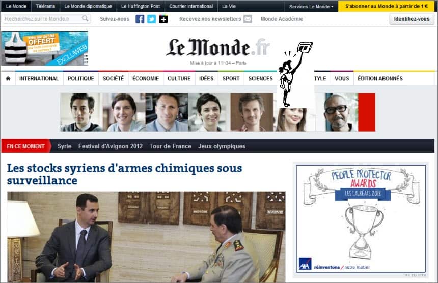 Latest World and Local News in France - Newspaper Le Monde