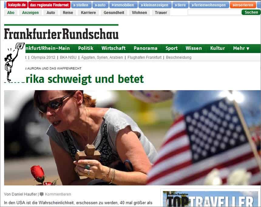 Germany News Today - Newspaper Frankfurter Rundschau