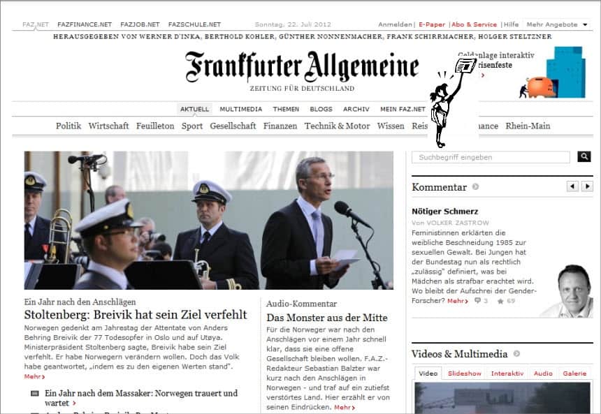 Germany News Today - The Frankfurter Allgemeine